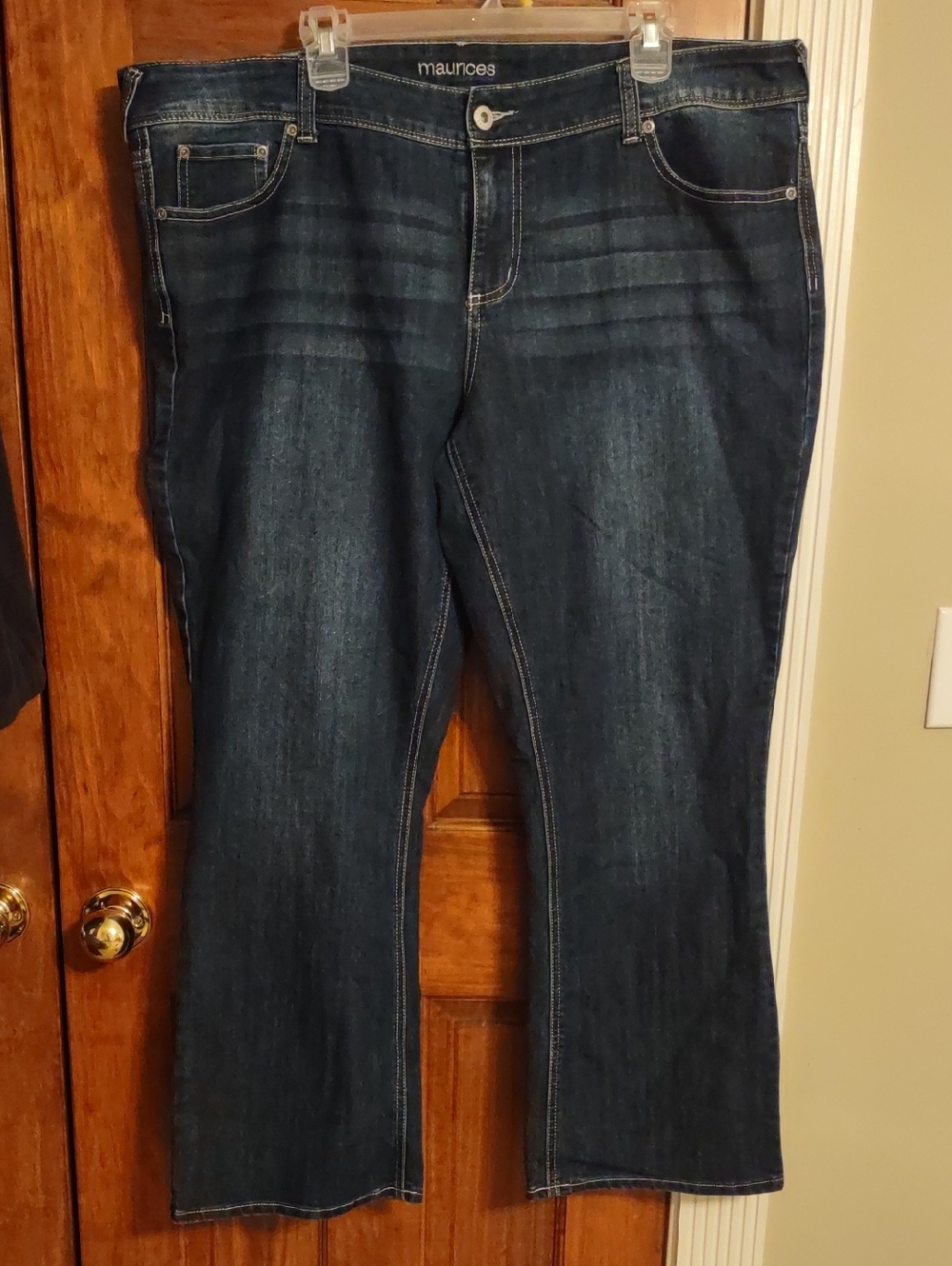 Maurices Dark Wash Boot Cut Jeans